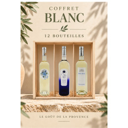 Coffret Blanc - 12 Bouteilles