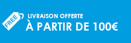 Livraison offerte à partir de 100€